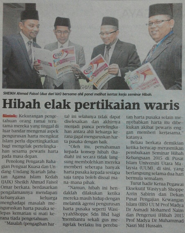 Manfaat Hibah Takaful