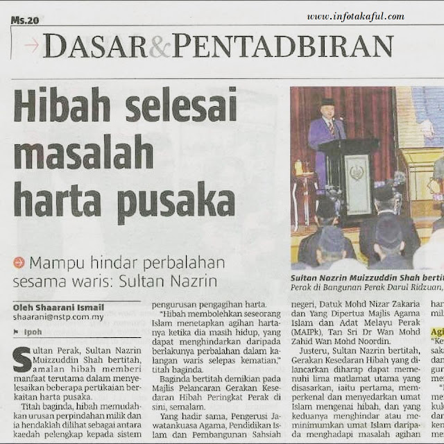 Manfaat Hibah Takaful